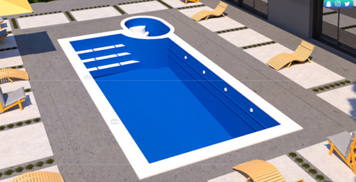 Swimming Pool L08 4.10x9.40