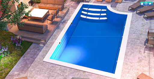Swimming Pool L14 4.55x10.45